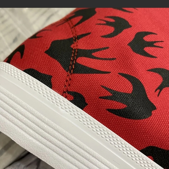 MCQ By Alexander McQueen Swarm Swallow Vulcanized High Top unisex NEW AUTHENTIC - Picture 5 of 15